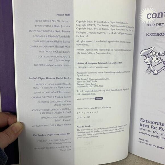 Readers Digest Etraordinary Meals From Ordinary Ingredients David Joachim - Picture 3 of 7